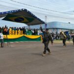 Desfile cívico-militar abre programação de aniversário de 77 anos de Amambai