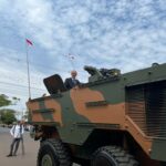 Desfile cívico-militar abre programação de aniversário de 77 anos de Amambai