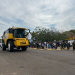 Desfile cívico-militar abre programação de aniversário de 77 anos de Amambai