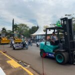 Desfile cívico-militar abre programação de aniversário de 77 anos de Amambai