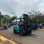 Desfile cívico-militar abre programação de aniversário de 77 anos de Amambai