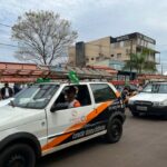 Desfile cívico-militar abre programação de aniversário de 77 anos de Amambai