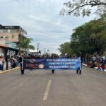 Desfile cívico-militar abre programação de aniversário de 77 anos de Amambai