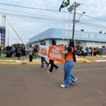 Desfile cívico-militar abre programação de aniversário de 77 anos de Amambai