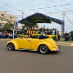 Desfile cívico-militar abre programação de aniversário de 77 anos de Amambai