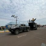 Desfile cívico-militar abre programação de aniversário de 77 anos de Amambai
