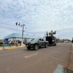 Desfile cívico-militar abre programação de aniversário de 77 anos de Amambai