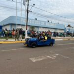 Desfile cívico-militar abre programação de aniversário de 77 anos de Amambai