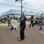 Desfile cívico-militar abre programação de aniversário de 77 anos de Amambai
