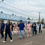Desfile cívico-militar abre programação de aniversário de 77 anos de Amambai