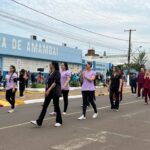 Desfile cívico-militar abre programação de aniversário de 77 anos de Amambai