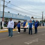 Desfile cívico-militar abre programação de aniversário de 77 anos de Amambai