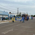 Desfile cívico-militar abre programação de aniversário de 77 anos de Amambai