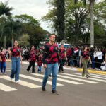 Desfile cívico-militar abre programação de aniversário de 77 anos de Amambai