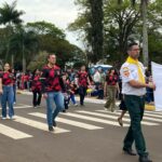 Desfile cívico-militar abre programação de aniversário de 77 anos de Amambai