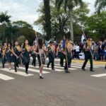 Desfile cívico-militar abre programação de aniversário de 77 anos de Amambai