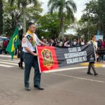 Desfile cívico-militar abre programação de aniversário de 77 anos de Amambai