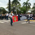 Desfile cívico-militar abre programação de aniversário de 77 anos de Amambai