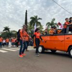Desfile cívico-militar abre programação de aniversário de 77 anos de Amambai
