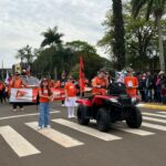 Desfile cívico-militar abre programação de aniversário de 77 anos de Amambai