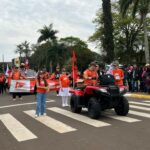 Desfile cívico-militar abre programação de aniversário de 77 anos de Amambai