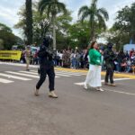 Desfile cívico-militar abre programação de aniversário de 77 anos de Amambai