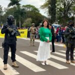 Desfile cívico-militar abre programação de aniversário de 77 anos de Amambai