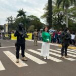 Desfile cívico-militar abre programação de aniversário de 77 anos de Amambai