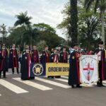 Desfile cívico-militar abre programação de aniversário de 77 anos de Amambai