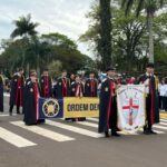 Desfile cívico-militar abre programação de aniversário de 77 anos de Amambai