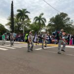 Desfile cívico-militar abre programação de aniversário de 77 anos de Amambai