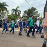 Desfile cívico-militar abre programação de aniversário de 77 anos de Amambai