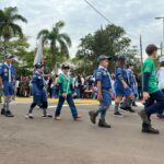 Desfile cívico-militar abre programação de aniversário de 77 anos de Amambai