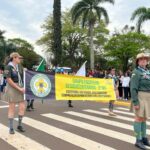 Desfile cívico-militar abre programação de aniversário de 77 anos de Amambai