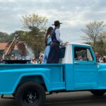 Desfile cívico-militar abre programação de aniversário de 77 anos de Amambai