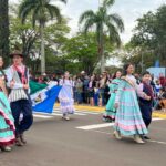 Desfile cívico-militar abre programação de aniversário de 77 anos de Amambai