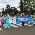 Desfile cívico-militar abre programação de aniversário de 77 anos de Amambai