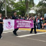 Desfile cívico-militar abre programação de aniversário de 77 anos de Amambai