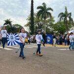 Desfile cívico-militar abre programação de aniversário de 77 anos de Amambai