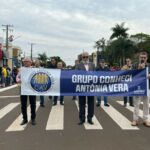 Desfile cívico-militar abre programação de aniversário de 77 anos de Amambai