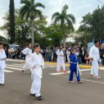 Desfile cívico-militar abre programação de aniversário de 77 anos de Amambai