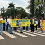 Desfile cívico-militar abre programação de aniversário de 77 anos de Amambai