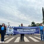 Desfile cívico-militar abre programação de aniversário de 77 anos de Amambai
