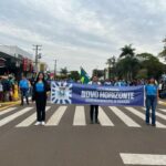 Desfile cívico-militar abre programação de aniversário de 77 anos de Amambai