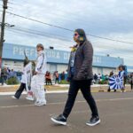 Desfile cívico-militar abre programação de aniversário de 77 anos de Amambai