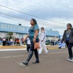 Desfile cívico-militar abre programação de aniversário de 77 anos de Amambai