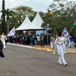 Desfile cívico-militar abre programação de aniversário de 77 anos de Amambai