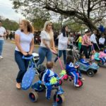 Desfile cívico-militar abre programação de aniversário de 77 anos de Amambai
