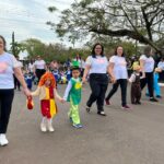 Desfile cívico-militar abre programação de aniversário de 77 anos de Amambai