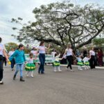 Desfile cívico-militar abre programação de aniversário de 77 anos de Amambai